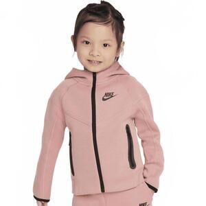 Nike Sportswear Tech Fleece Jacket Hooded Full-Zip Toddler Girl Kids Size 2T